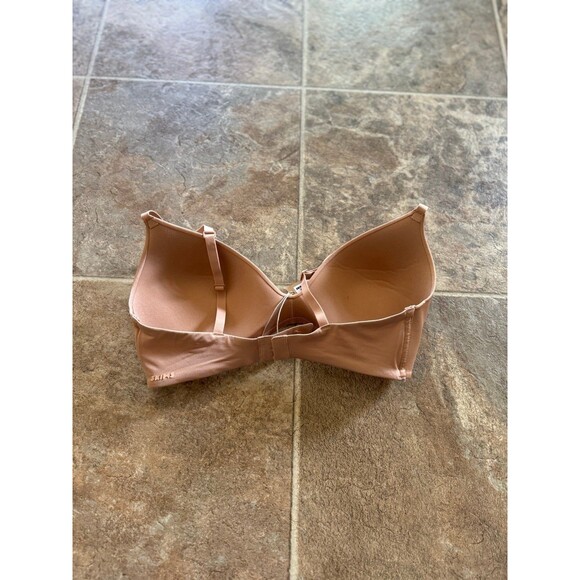 Skims Wireless Form Lightly Lined Bra Size 34C Ochre - Picture 5 of 8